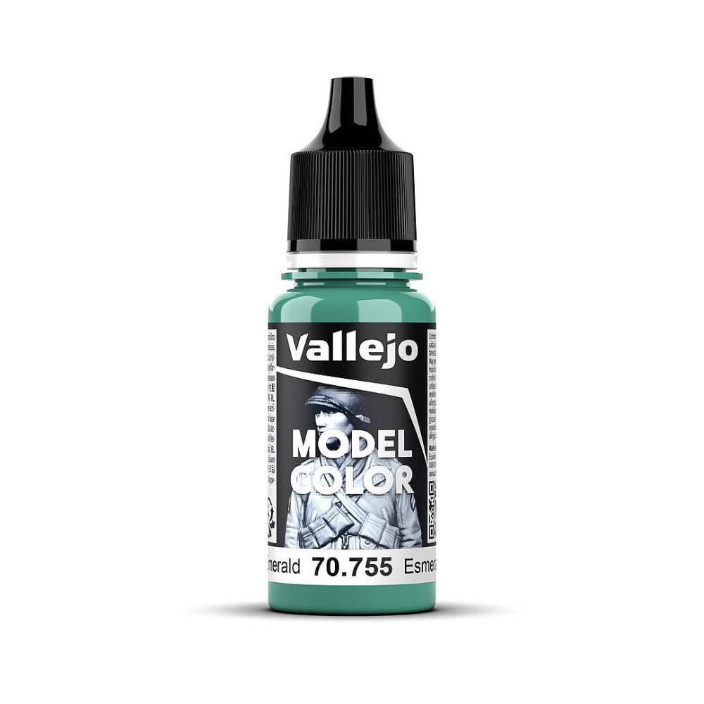 Vallejo 70755 Heller Smaragd, 18 ml Model Color NEU