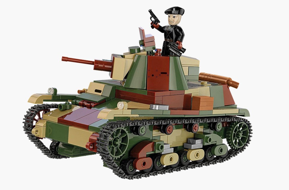 Cobi 2661 Light Tank 7TP 1:28 Modellbausatz Neu OVP