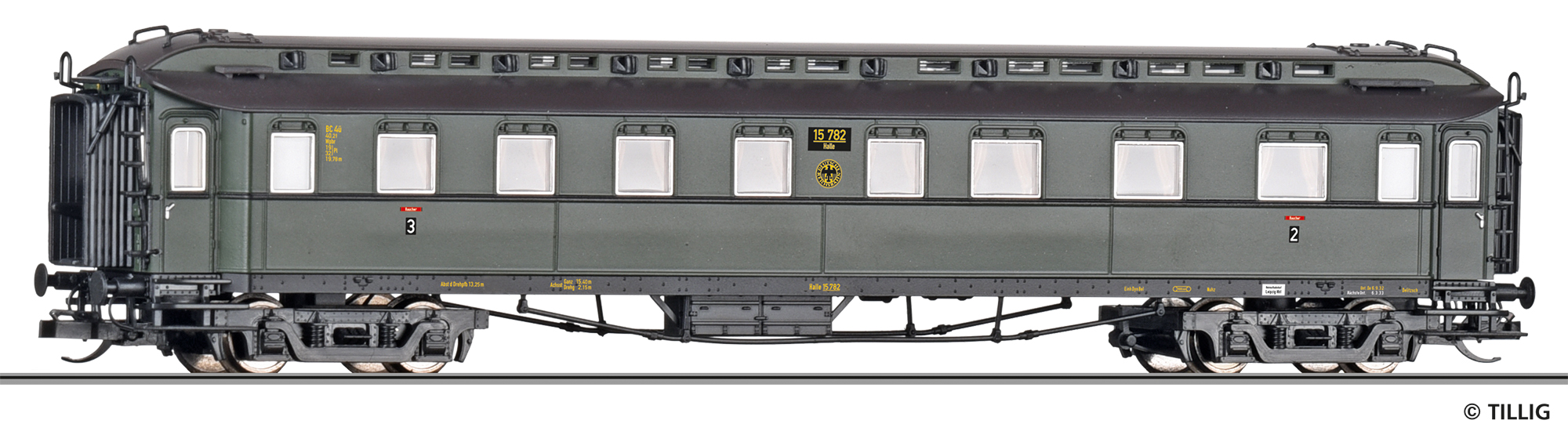 Tillig 12001 Reisezugwagen 2./3. Klasse BC4ü der DRG