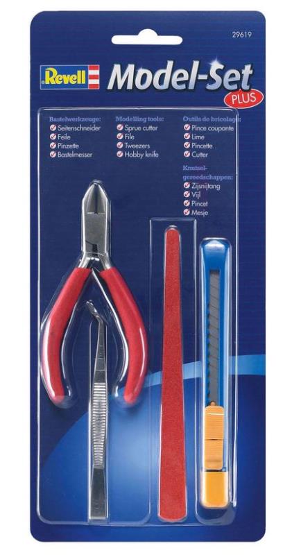Revell 29619 Model-Set Plus Bastelwerkzeuge Zubehör Set Neu OVP