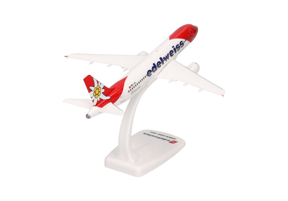 Herpa 614597 Edelweiss Air Airbus A320 - new colors 1:200 Snap-Fit
