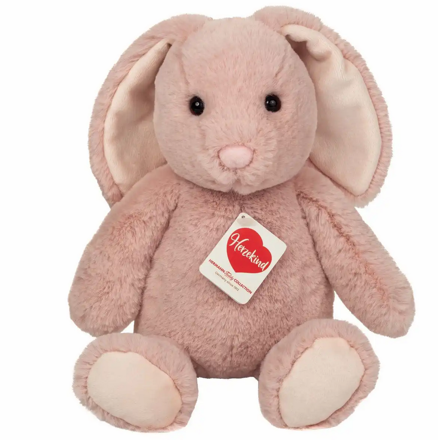 Teddy Hermann 939702 Häschen Haley rosa 32 cm Stoff/Plüsch/Kuscheltier NEU