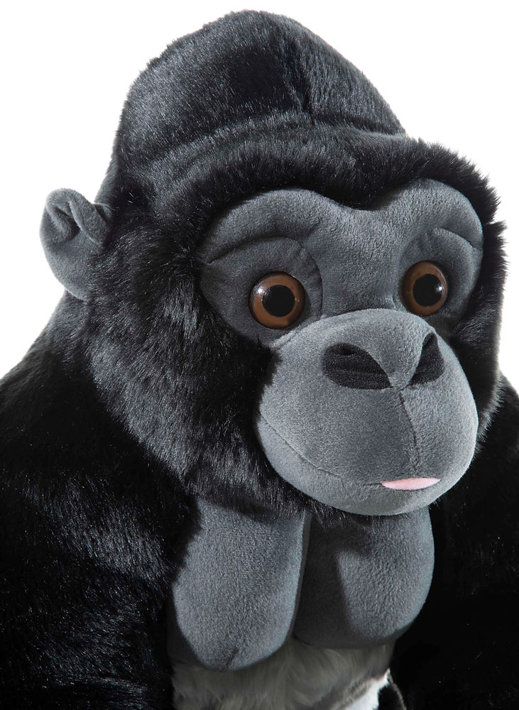 Heunec 289277 Bedrohte Tiere Gorilla 26 cm Plüsch/Stoff/Kuscheltier