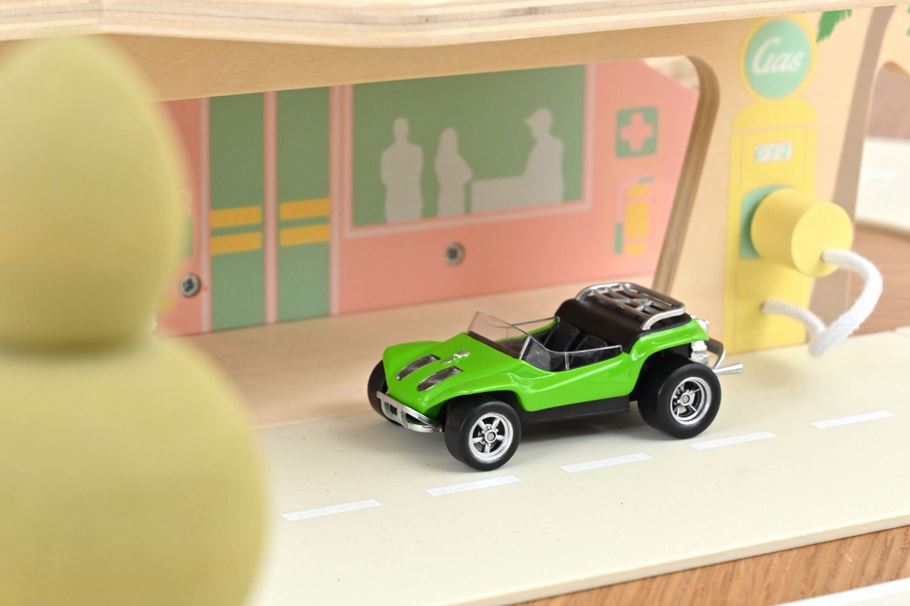 Norev 841106 Con-Ferr Dune Buggy 1968 Grün Jet car 1:43 Spur 0