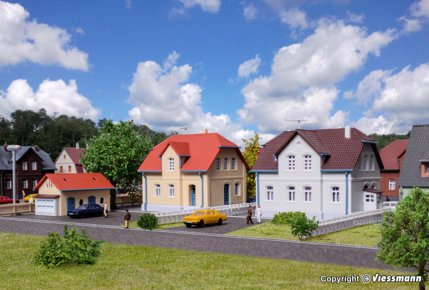 Kibri 36827 Siedlungshaus Ruhrstraße 1:220 Spur Z Bausatz Neu