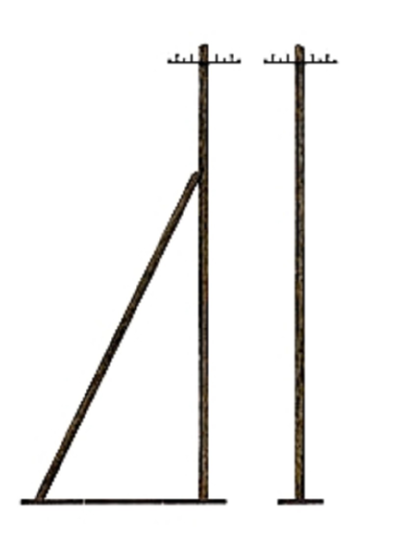 Busch 1499 Telegrafenmasten