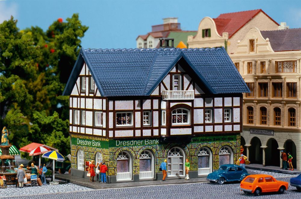 Faller 232565 Dresdner Bank Filiale 1:160 Spur N Bausatz NEU OVP