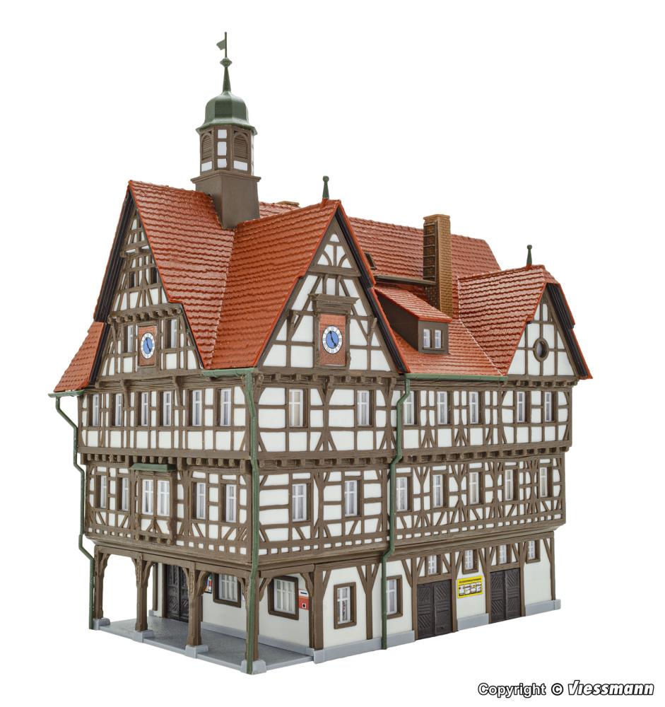 Kibri 38907 Rathaus in Bad Urach 1:87 Spur H0 Bausatz Neu OVP