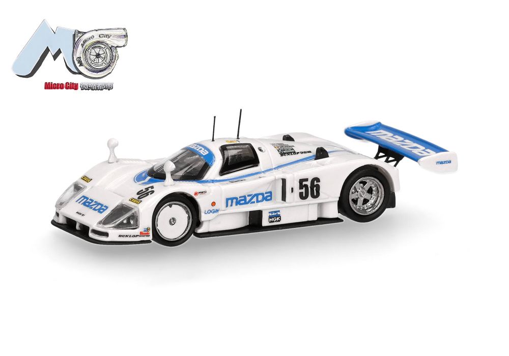 Herpa 87MC000095 MicroCity: Mazda 787B "56", weiß 1:87 Spur H0 NEU