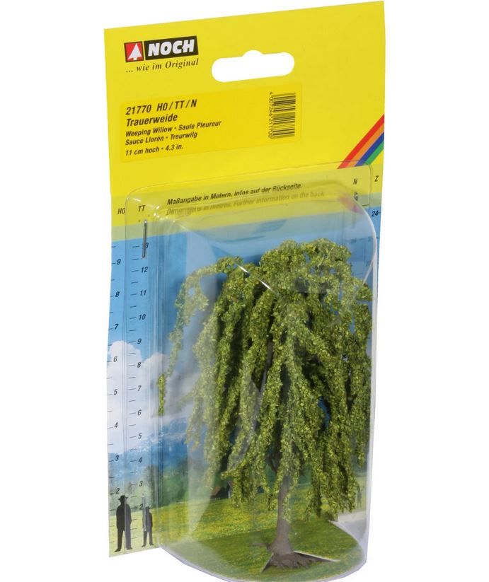 Noch 21770 Trauerweide 11 cm hoch 1:87/1:120/1:160 Spur H0/TT/N
