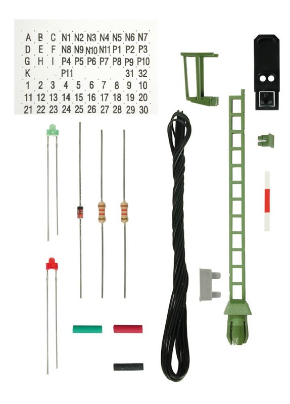 Viessmann 6731 H0 Bausatz Licht-Blocksignal