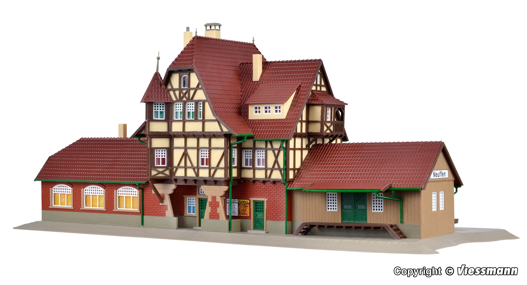 Vollmer 43510 Bahnhof Neuffen 1:87 Spur H0 Bausatz Neu OVP