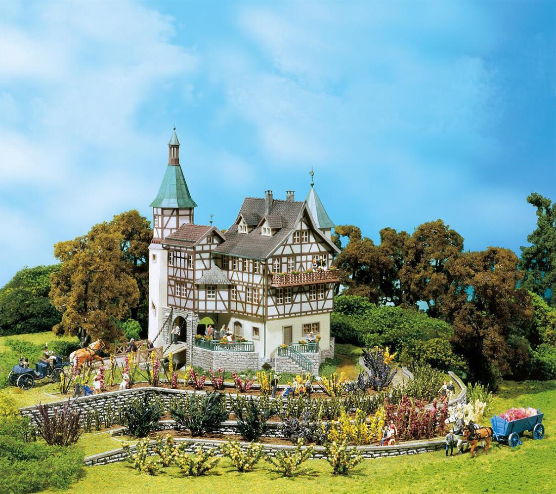 Faller 130385 Jagdschloss Falkeneck 1:87 Spur H0 Bausatz Neu OVP