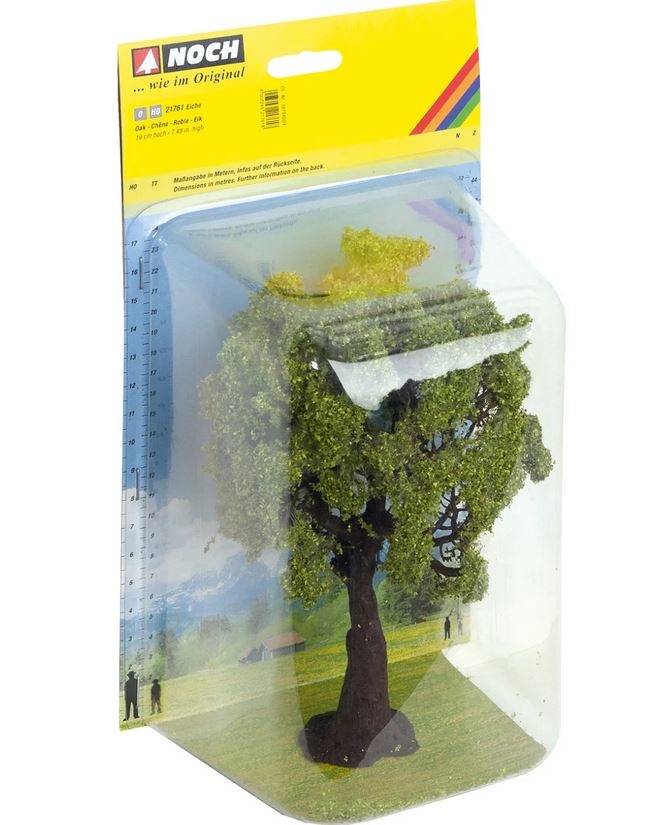 Noch 21761 Eiche 19 cm hoch 1:87/1:45 Spur H0/0 NEU OVP