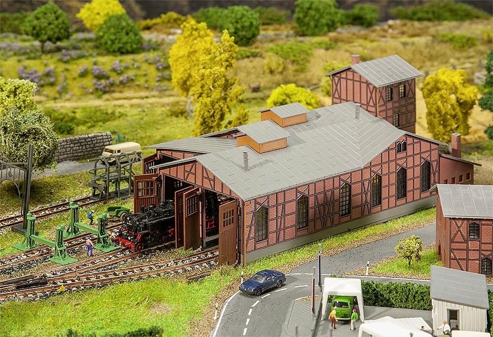 Faller 222113 Bw-Set Lokschuppen 1:160 Spur N Neu OVP
