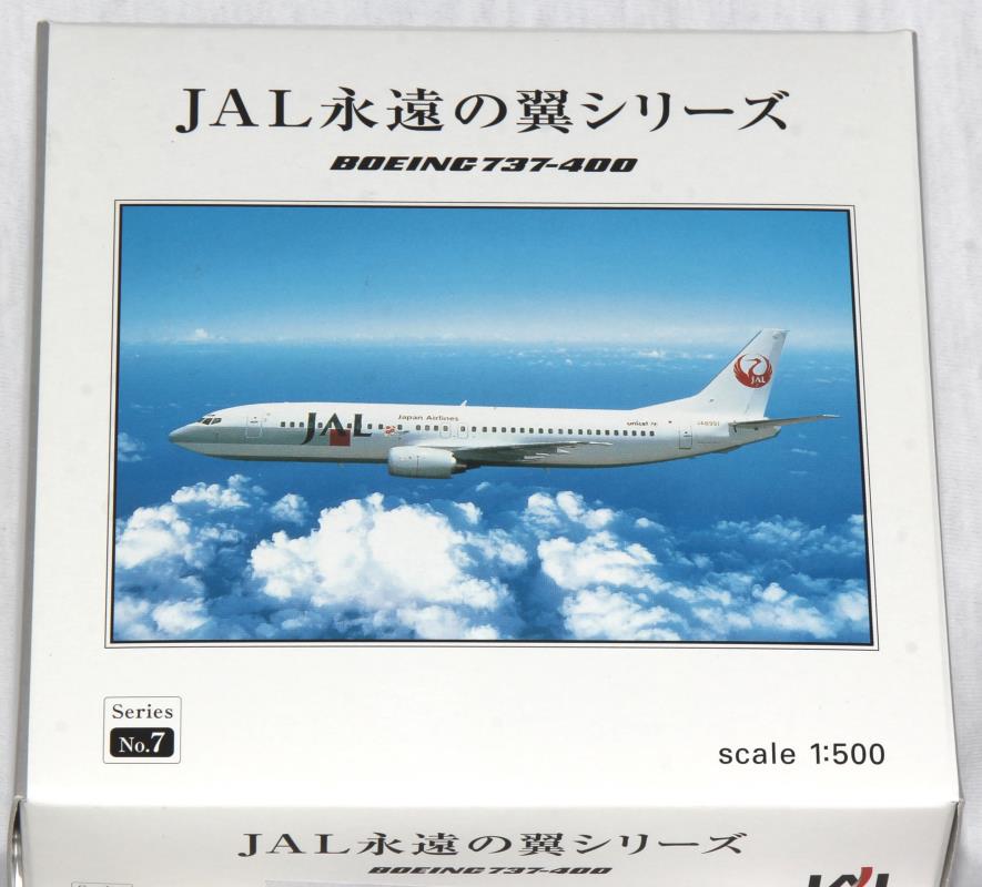 Herpa JE2012 Flugzeug Boeing 737-400 JAL 1:500 Neu OVP
