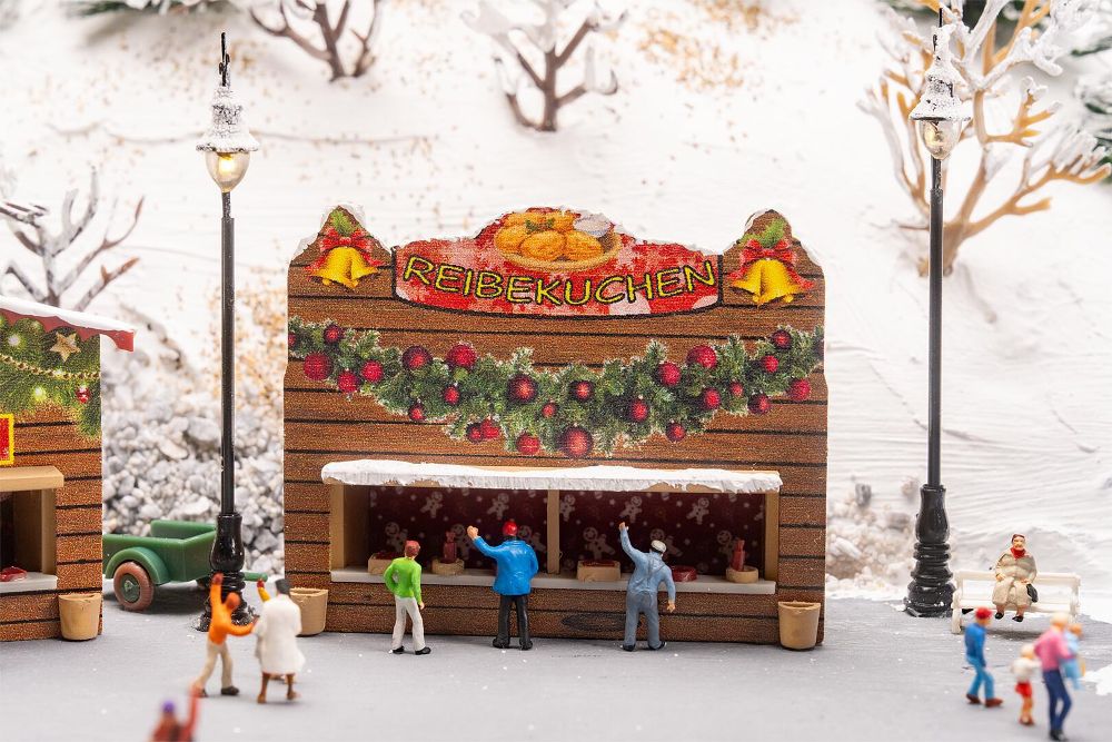 Faller 272020 2 Weihnachtsmarktbuden 1:160 Spur N Bausatz NEU