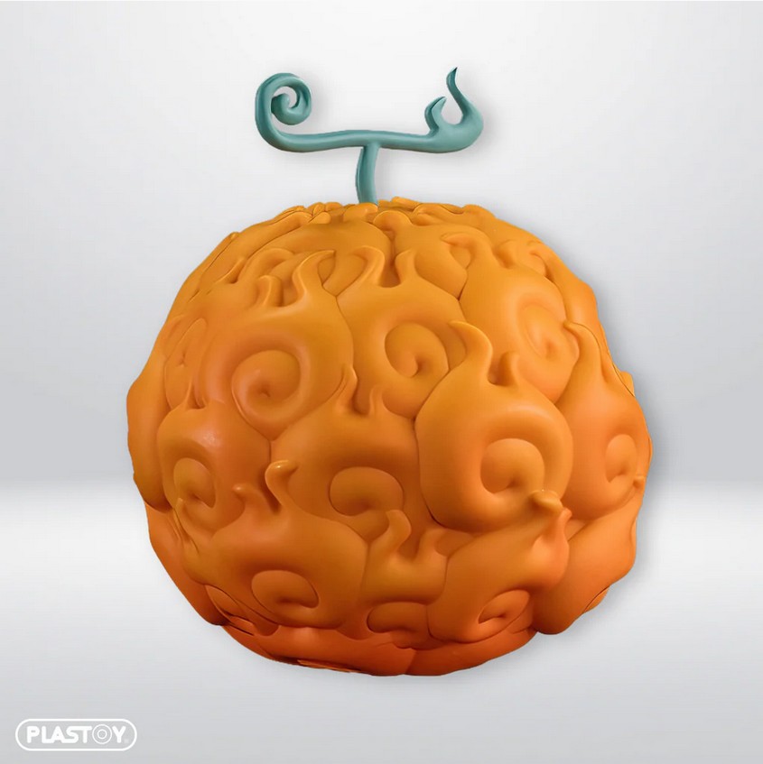 Plastoy 80192 One Piece Flame-Flame Fruit 12 cm NEU OVP Spardose
