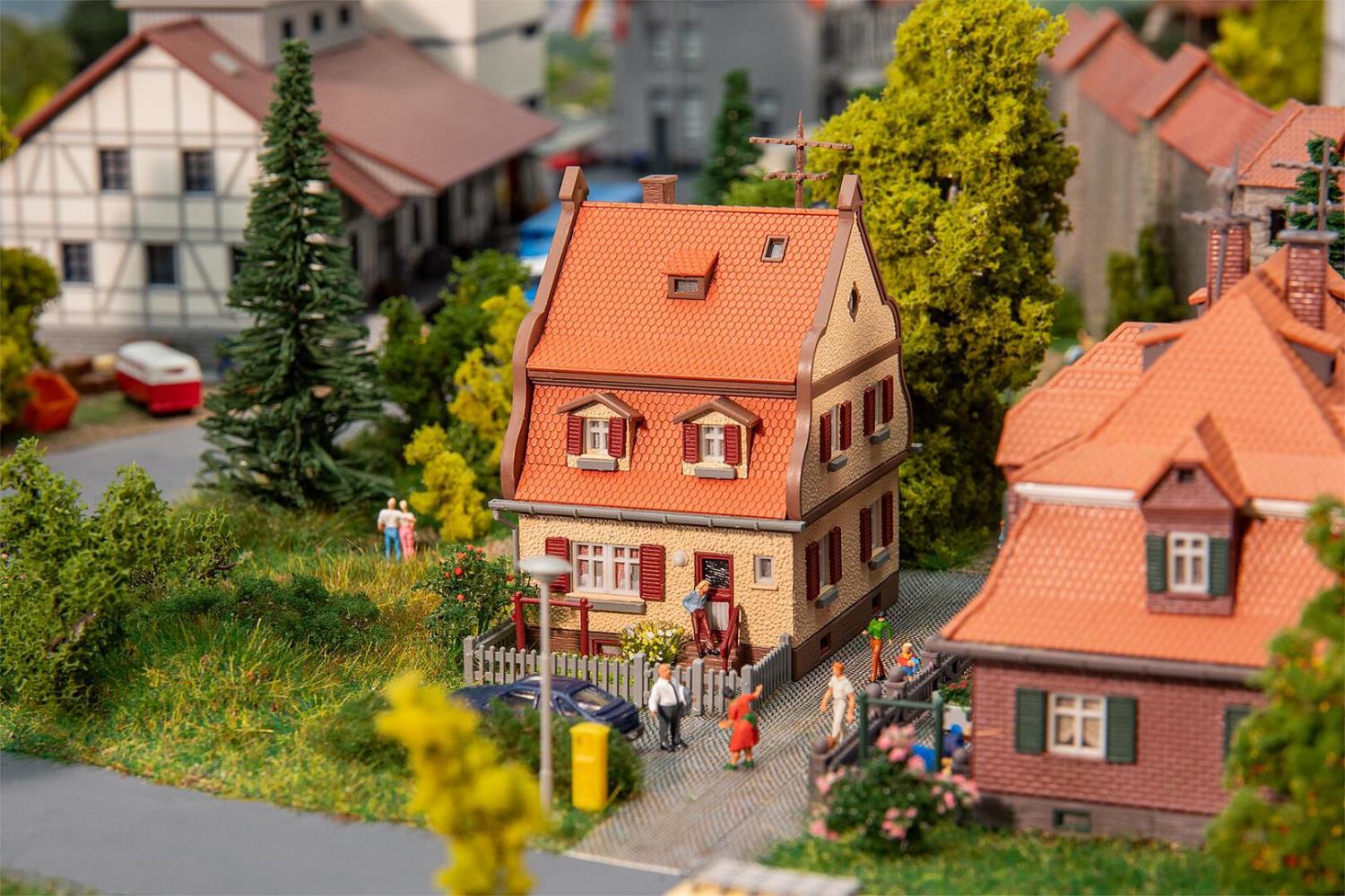 Faller 232161 Kleines Siedlungshaus 1:160 Spur N Bausatz Neu OVP
