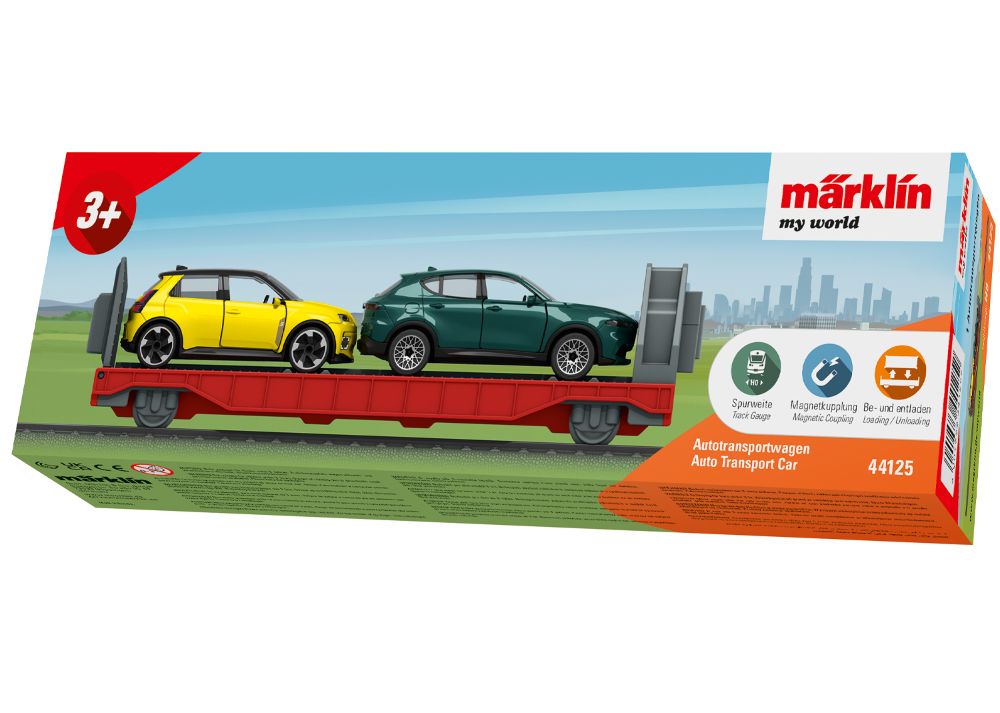 Märklin 44125 my world - Autotransportwagen 2 PKWs 1:87 Spur H0