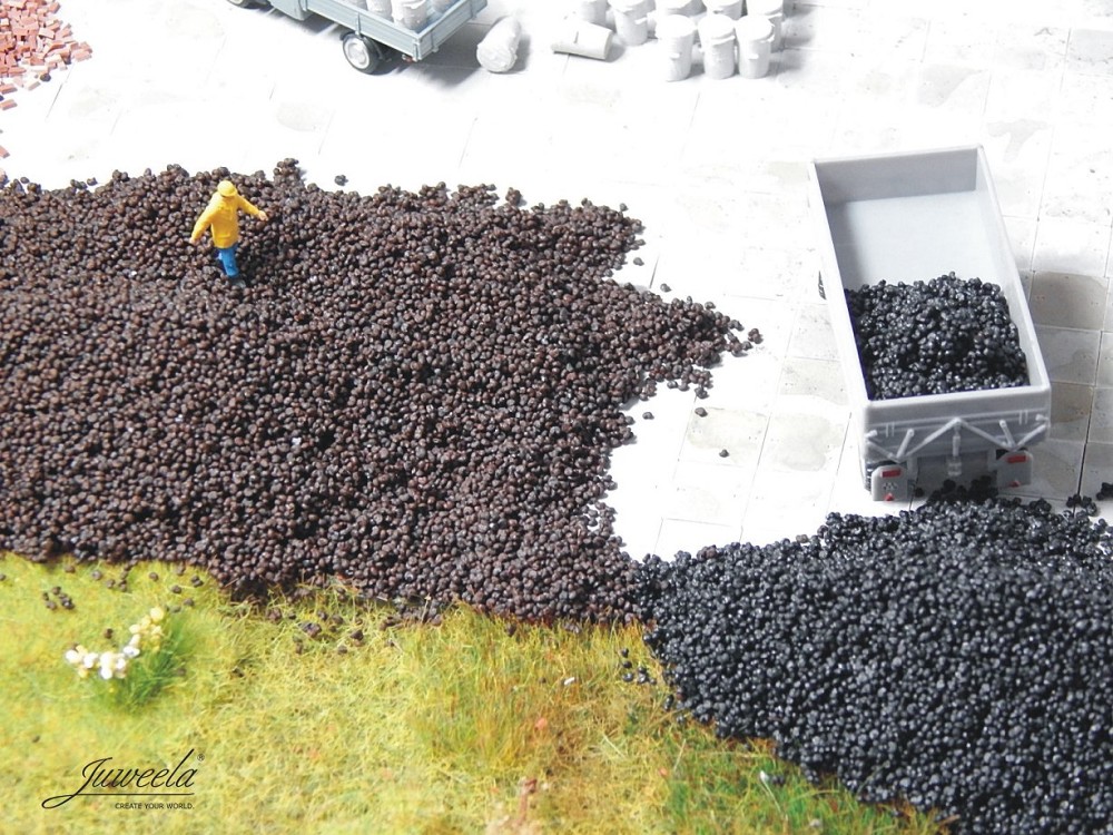 Juweela 21255 Braunkohle lose, 25g (Miniatur)