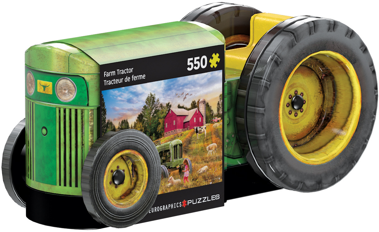 EUROGRAPHICS 8551-5780 Vintage Tractor Dose 550 Teile Puzzle