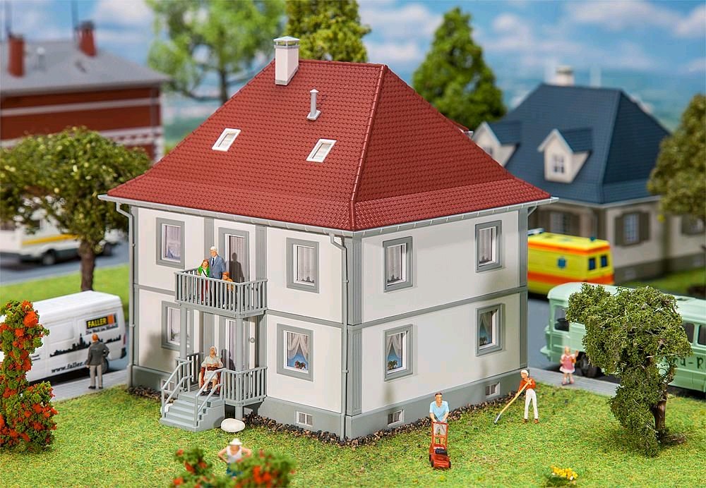 Faller 130460 Wohnhaus Bachstraße 5 1:87 Spur H0 Bausatz Neu OVP