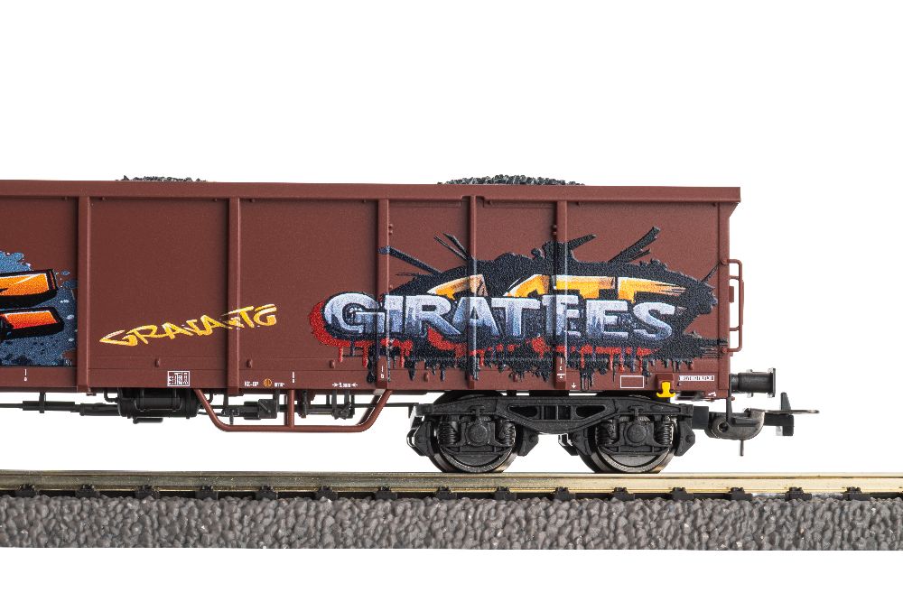 Piko 28338 2er Set Offene Güterwagen Eaos DB AG VI Spur H0