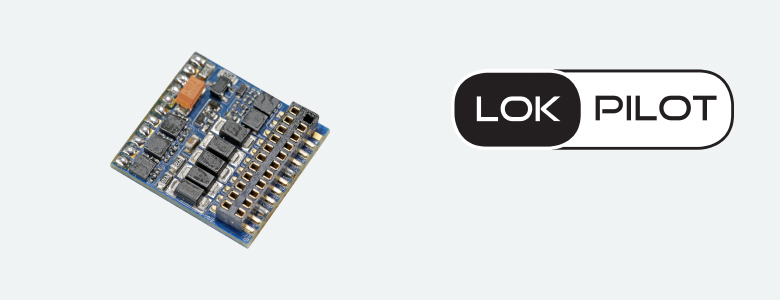 ESU 59220 LokPilot 5 Fx DCC 8-pin NEM652 1:87/1:45 Spur H0/0