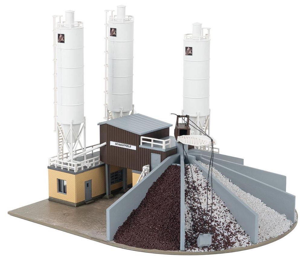 Faller 222228 Betonmischwerk mit Kies-Verladesilo 1:160 Spur N NEU