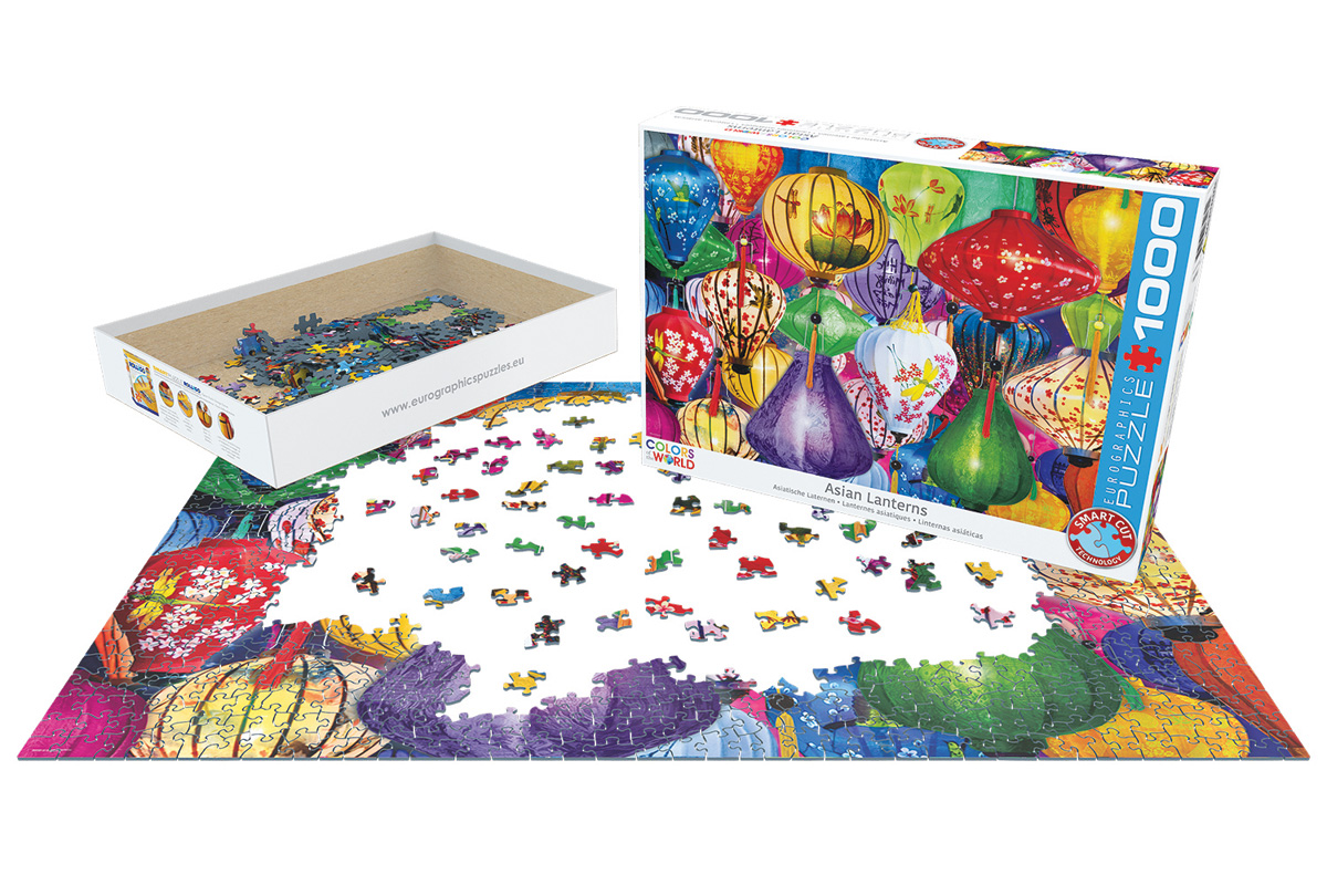 EUROGRAPHICS 6000-5469 Asiatische Laternen 1000 Teile Puzzle