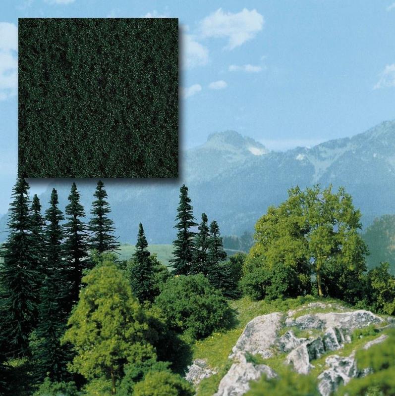Busch 7313 Belaubungsmaterial dunkelgrün, fein