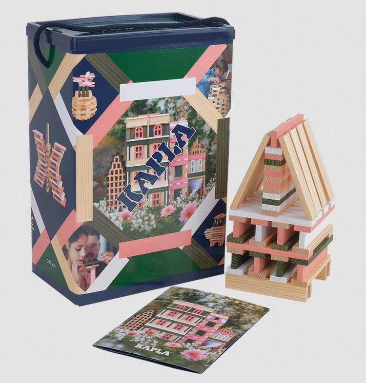 KAPLA BAS2 200er BOX FRÜHLING Holzplättchen NEU OVP