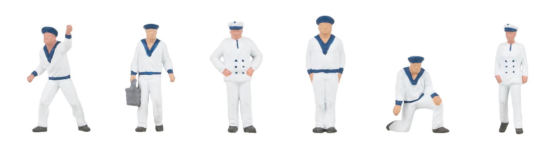 Faller 151749 Matrosen 1:87 Spur H0 Neu OVP 6 Figuren