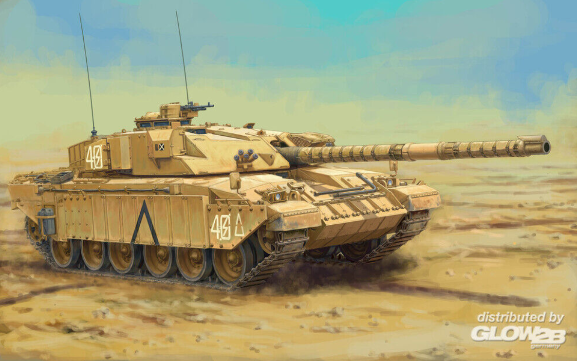 British MBT Challenger-1(mk.3) Gulf War in 1:35
