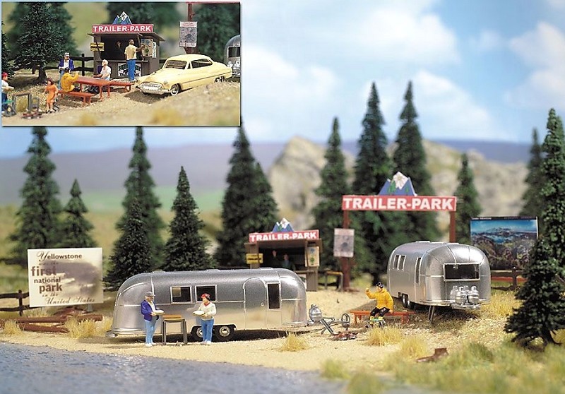 Busch 1054 Trailer Park