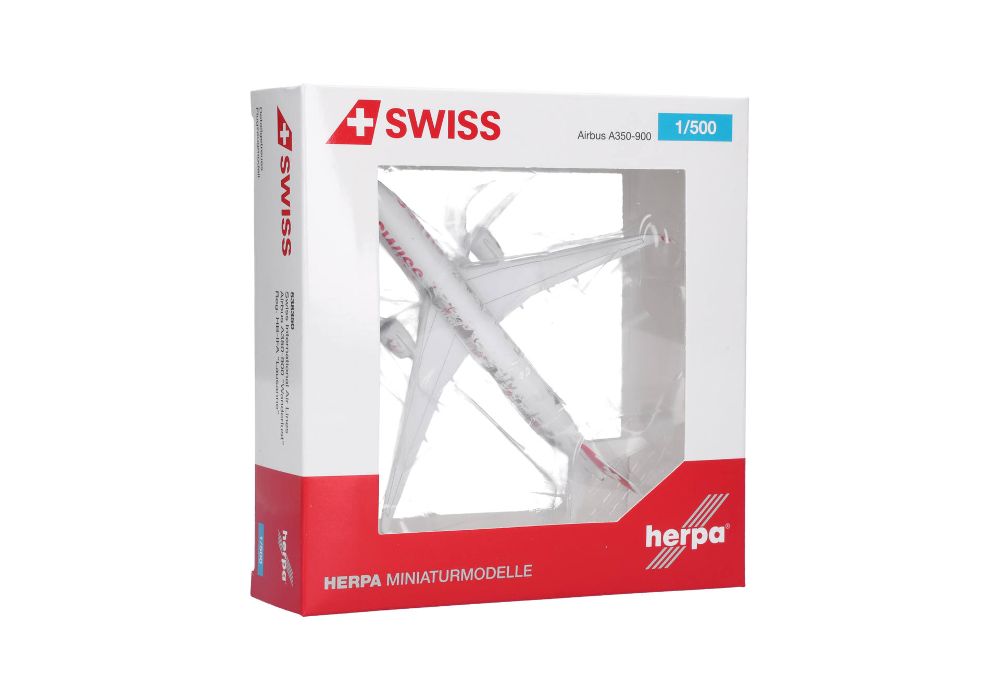 Herpa 538350 Swiss International Air Lines Airbus A350-900 1:500