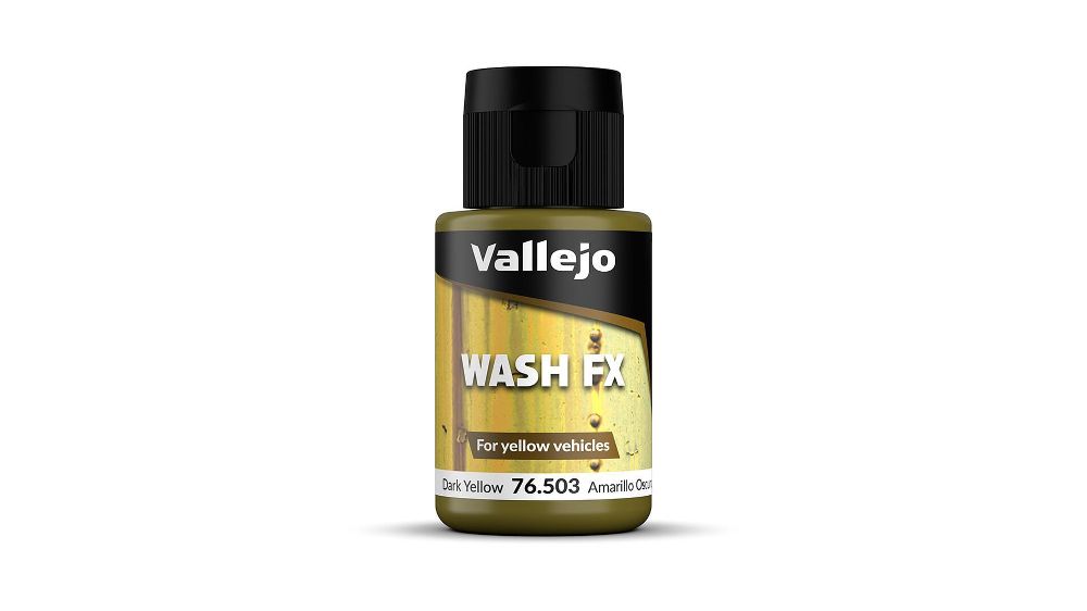 Vallejo 76503 Wash-Color, Dunkelgelb, 35 ml NEU