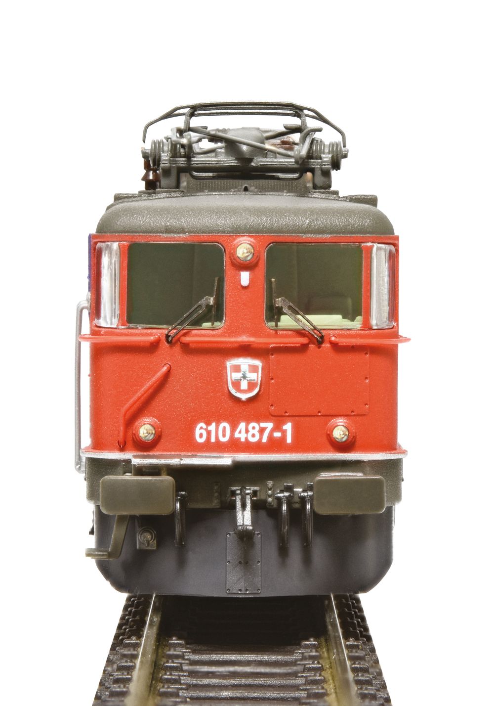 Fleischmann 7570063 Elektrolokomotive Ae 610 487-1 SBB 1:160 Spur N DCC