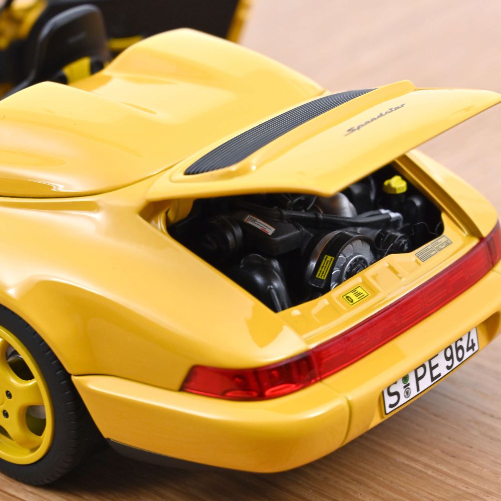 Norev 187130 Porsche 911 Speedster Speedgelb 1993 1:18 NEU OVP