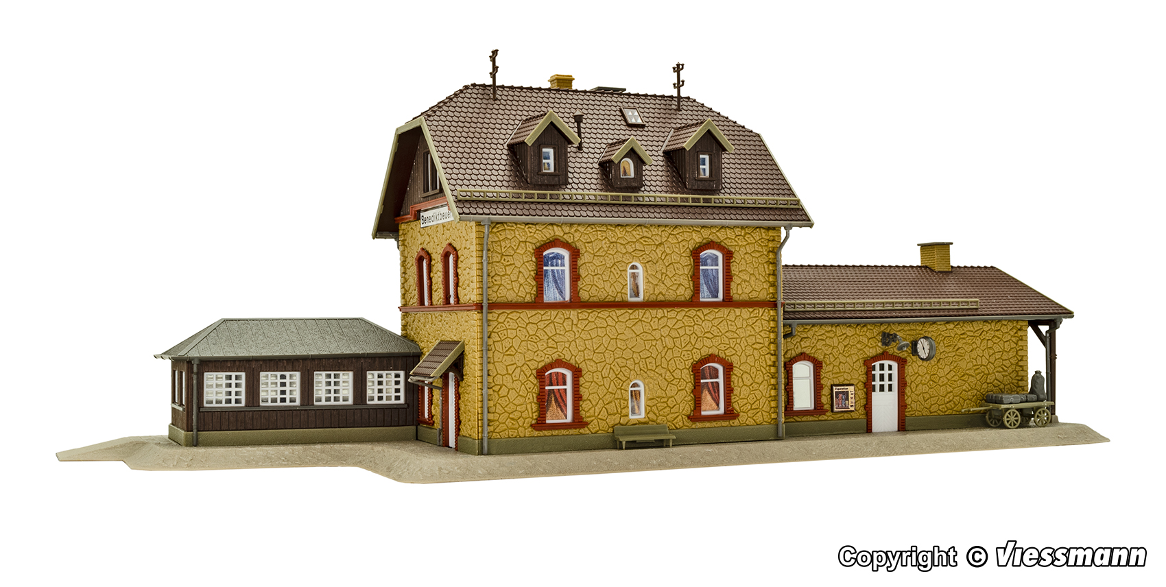 Vollmer 43520 Bahnhof Benediktbeuern 1:87 Spur H0 Bausatz Neu