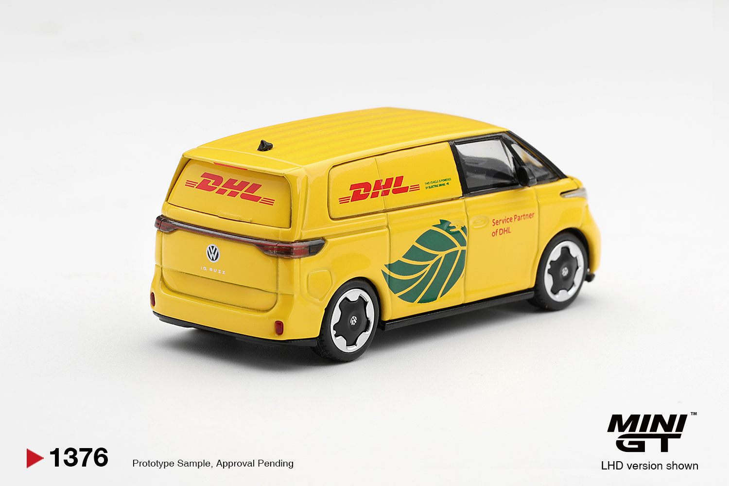 Mini GT 1376 1:64 VOLKSWAGEN ID BUZZ DHL ELECTRIC 2025