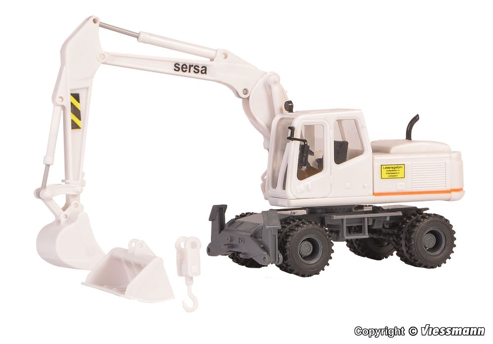 Kibri 11266 SERSA ATLAS Mobilbagger 1604 1:87 Spur H0 Bausatz