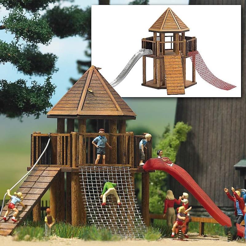 Busch 1487 Spielburg - Spur H0 - Neu - OVP