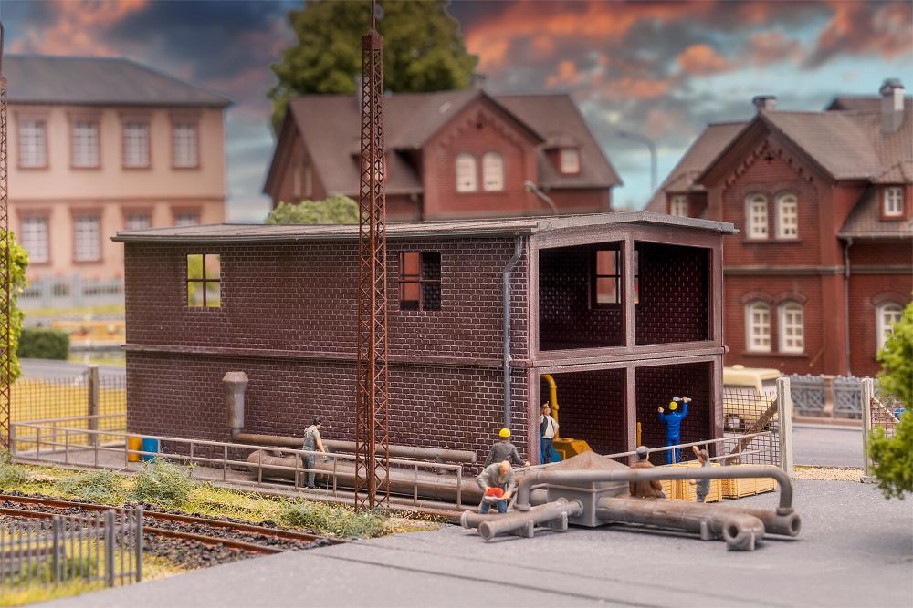Faller 130083 Wasseraufbereitungsanlage 1:87 Spur H0 Bausatz NEU