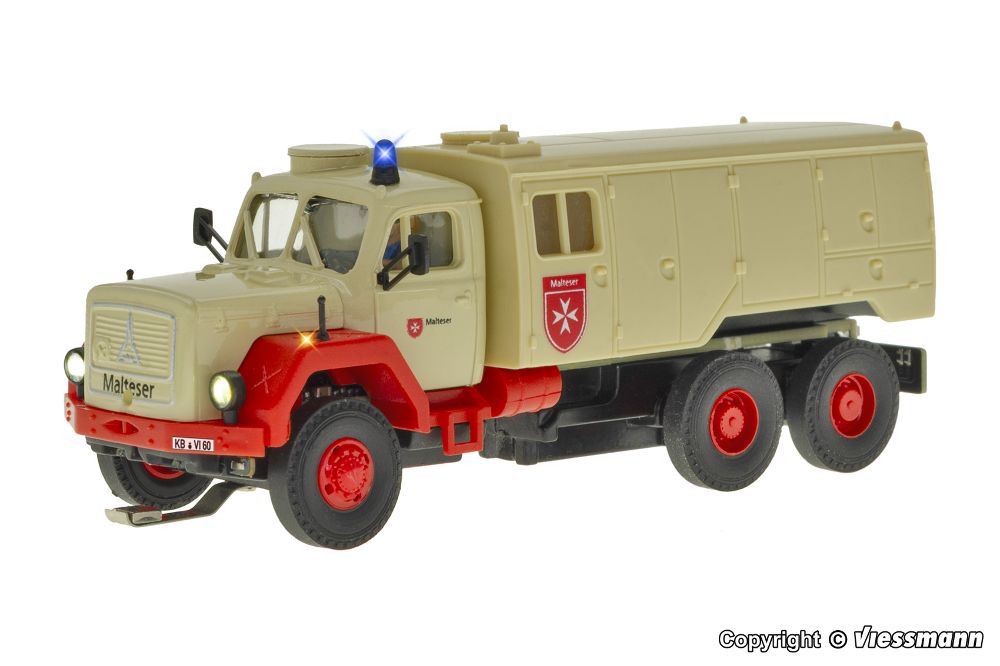 Viessmann 8060 Malteser MAGIRUS DEUTZ 3-achs 1:87 Spur H0 NEU