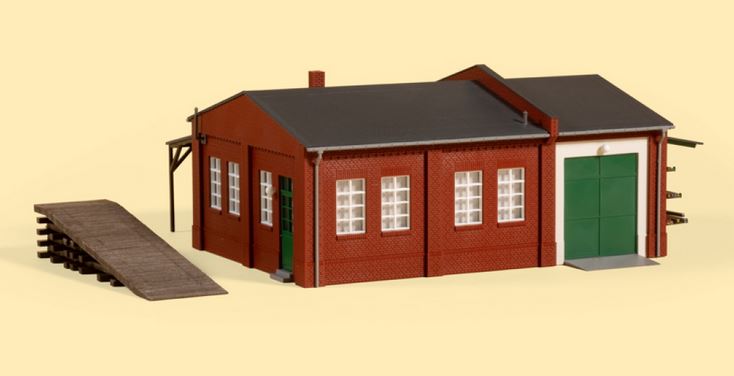 Auhagen 11462 Bahnmeisterei mit Rampe