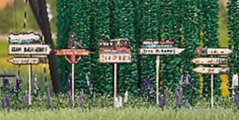 Busch 1488 Holzwegweiser