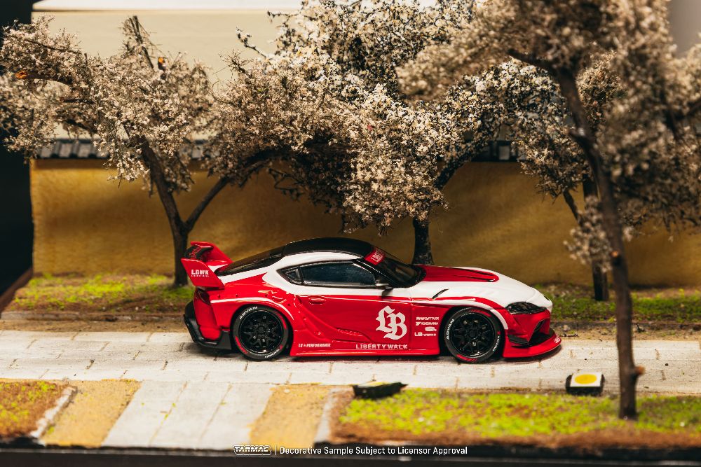 Tarmac Works T64-109-RD 1:64 TOYOTA SUPRA (A90) LB-WORKS RED 2025