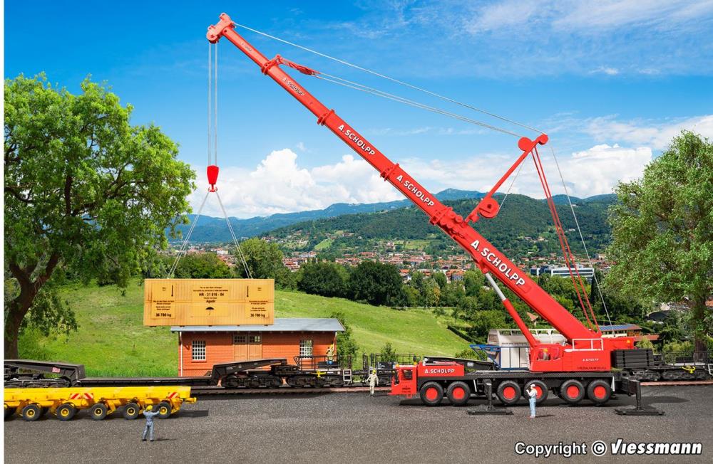 Kibri 13014 DEMAG AC 665 Teleskopkran mit Superlifteinrichtung
